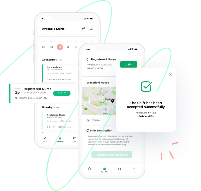 Sona's workforce management app making it easy for staff to claim available shifts