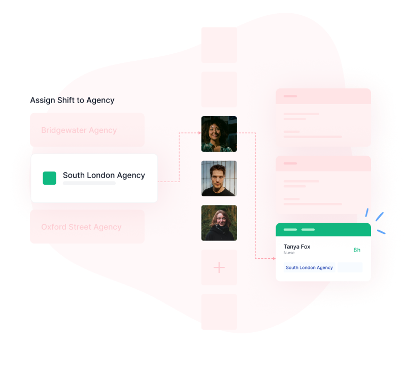 Assign to agency image