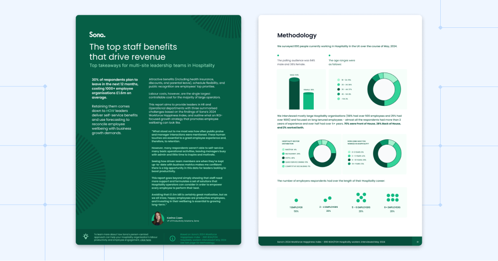 The top staff benefits that drive revenue