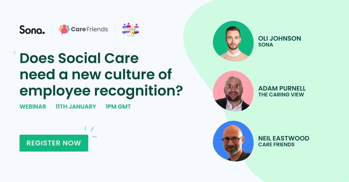 Does Social Care need a new culture of employee recognition?