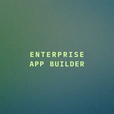 Sona Forge — Enterprise App Builder