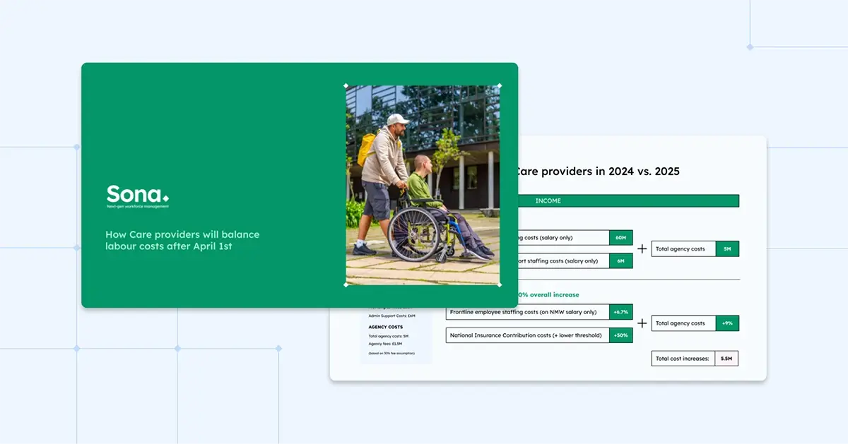 How Care providers will balance labour costs after April 1st